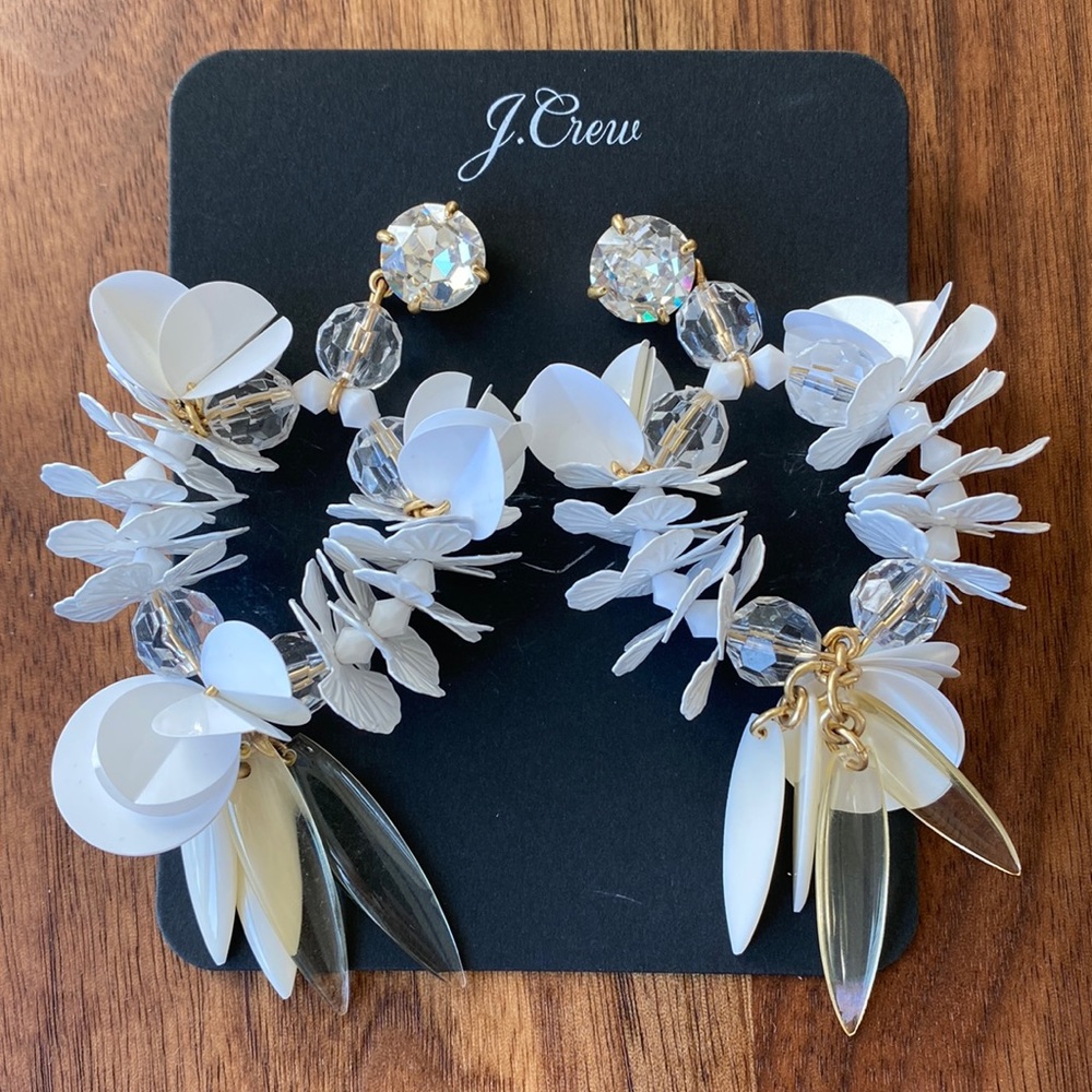 J.Crew Bird-of-Paradise Statement Earrings